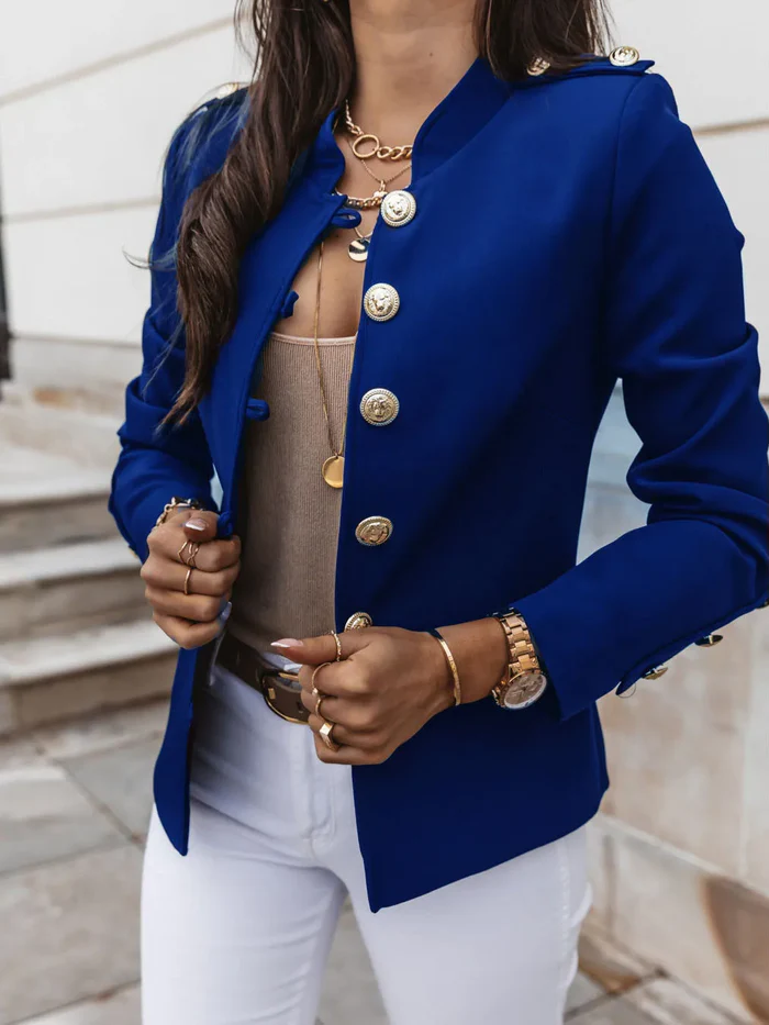 Chaqueta de sastrería con detalles elegantes