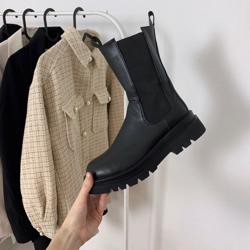 Botas de moda con un diseño llamativo para el otoño